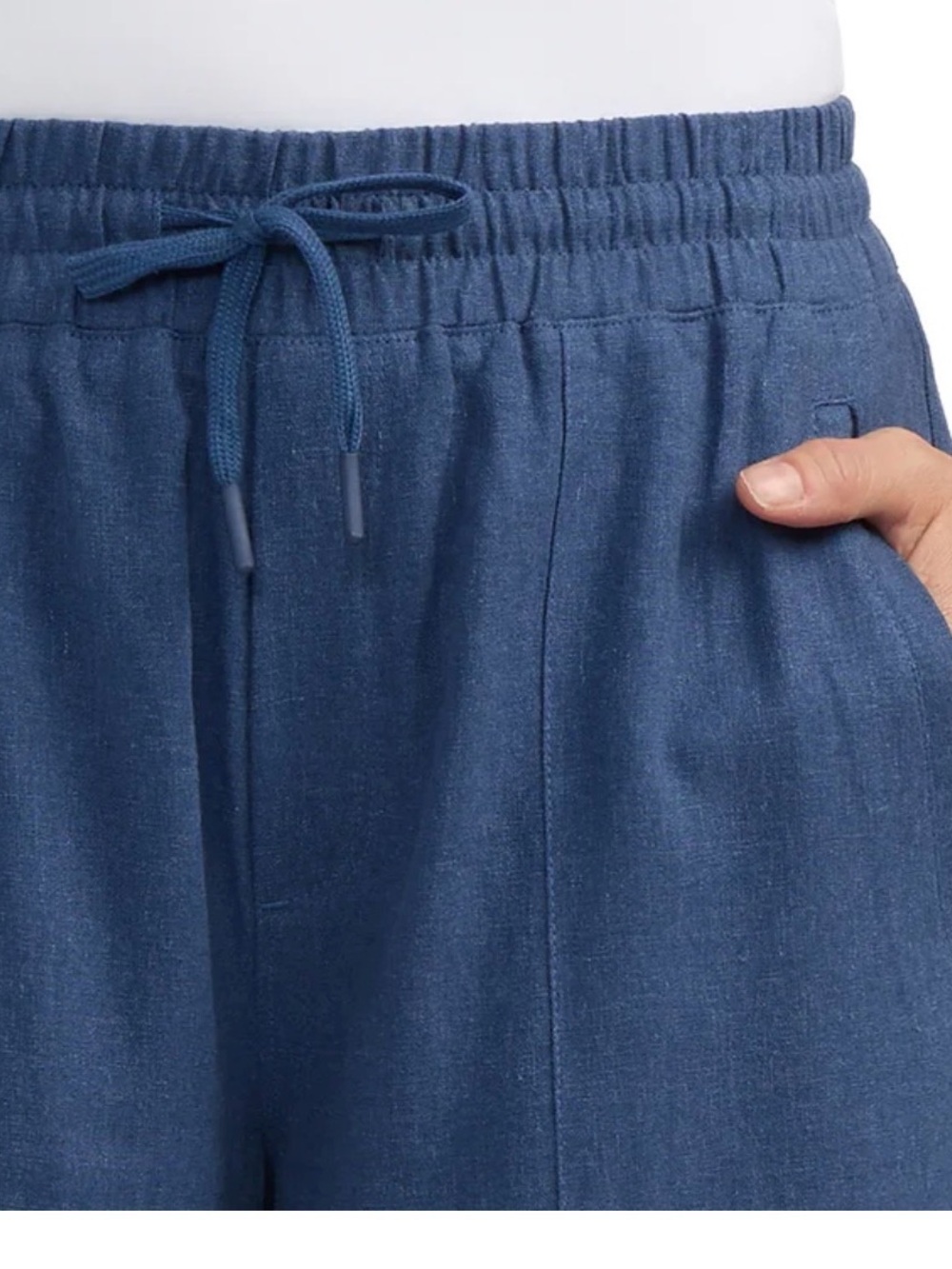 Linen-Blend Women's Pant